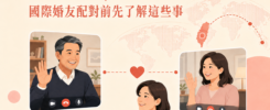 婚友聯誼社如何協助跨國配對？跨國婚友配對前先了解這些事